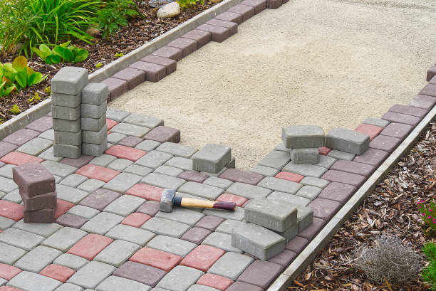 Residential Paver Driveway in Ross, CA